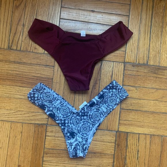 v style bikini bottom